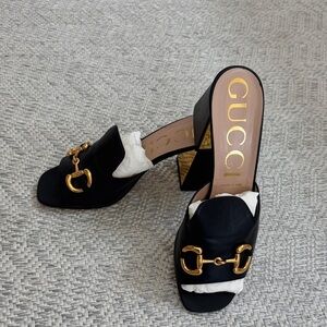 Women’s Gucci Horsebit Slide Sandals